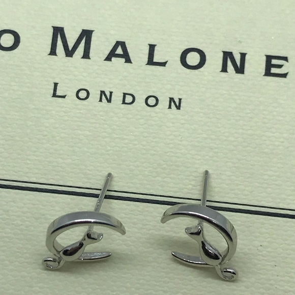 🌟 Sterling Silver 925 Cat Moon Earrings - Picture 3 of 5